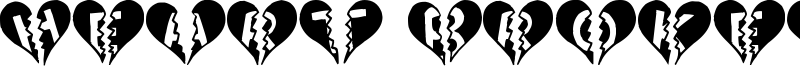 Heart Broken Font