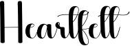 Heartfelt Font