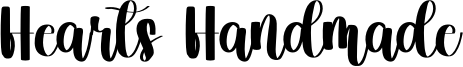 Hearts Handmade Font