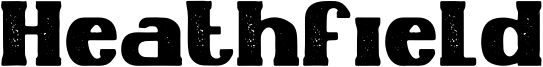 Heathfield Font