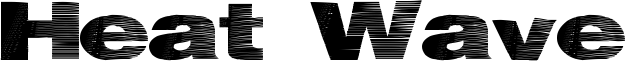 Heat Wave Font