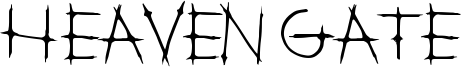 Heaven Gate Font