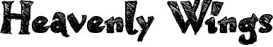 Heavenly Wings Font