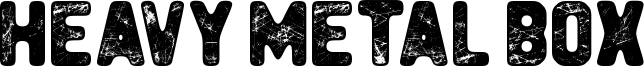 Heavy Metal Box Font