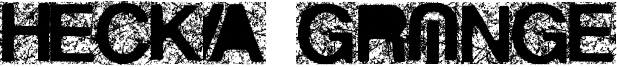 Hecka Grunge Font