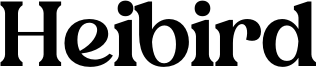 Heibird Font