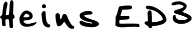 Heins ED3 Font
