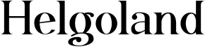 Helgoland Font