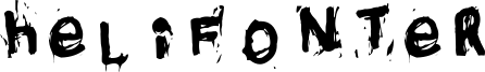 Helifonter Font