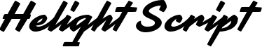 Helight Script Font