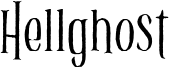 Hellghost Font