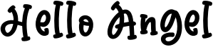 Hello Angel Font