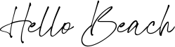 Hello Beach Font