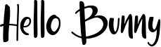 Hello Bunny Font