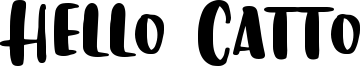 Hello Catto Font