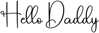 Hello Daddy Font