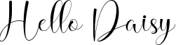 Hello Daisy Font