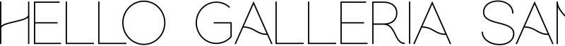 Hello Galleria Sans Font