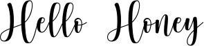 Hello Honey Font