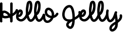 Hello Jelly Font