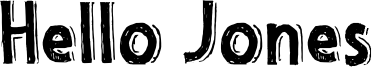 Hello Jones Font