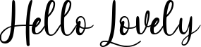 Hello Lovely Font