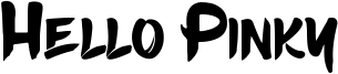 Hello Pinky Font