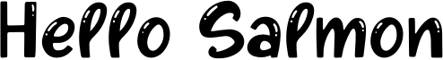 Hello Salmon Font