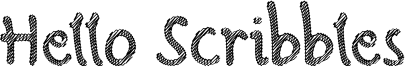 Hello Scribbles Font