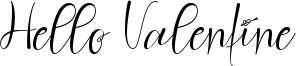 Hello Valentine Font