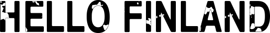 Hello Finland Font