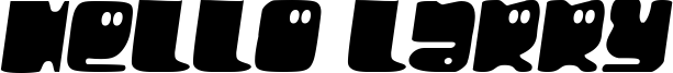 Hello Larry Font