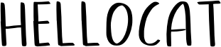 Hellocat Font