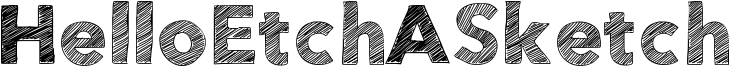 HelloEtchASketch Font