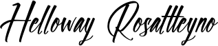 Helloway Rosaltteyno Font