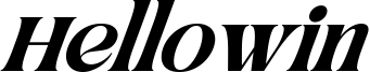 Hellowin Font