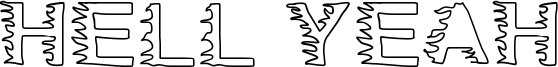 Hell Yeah Font