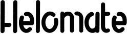 Helomate Font