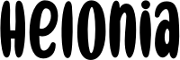 Helonia Font