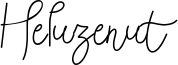 Heluzenut Font