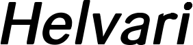 helvariMediumitalic.ttf