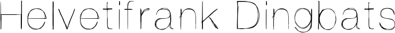 Helvetifrank Dingbats Font