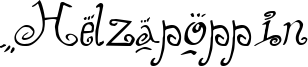 Helzapoppin Font