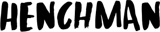 Henchman Font
