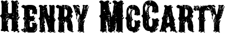Henry McCarty Font