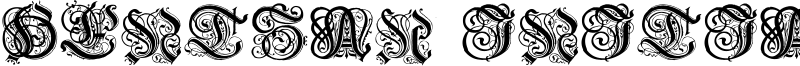 Hentzau Initials Font