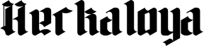 Herkaloya Font