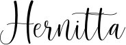 Hernitta - Personal Use.otf