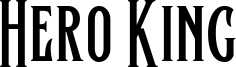 Hero King Font