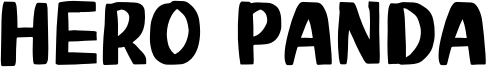 Hero Panda Font